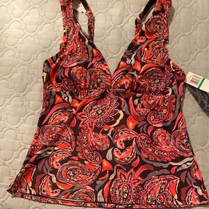 Vibrant Paisley Women's Tank Top